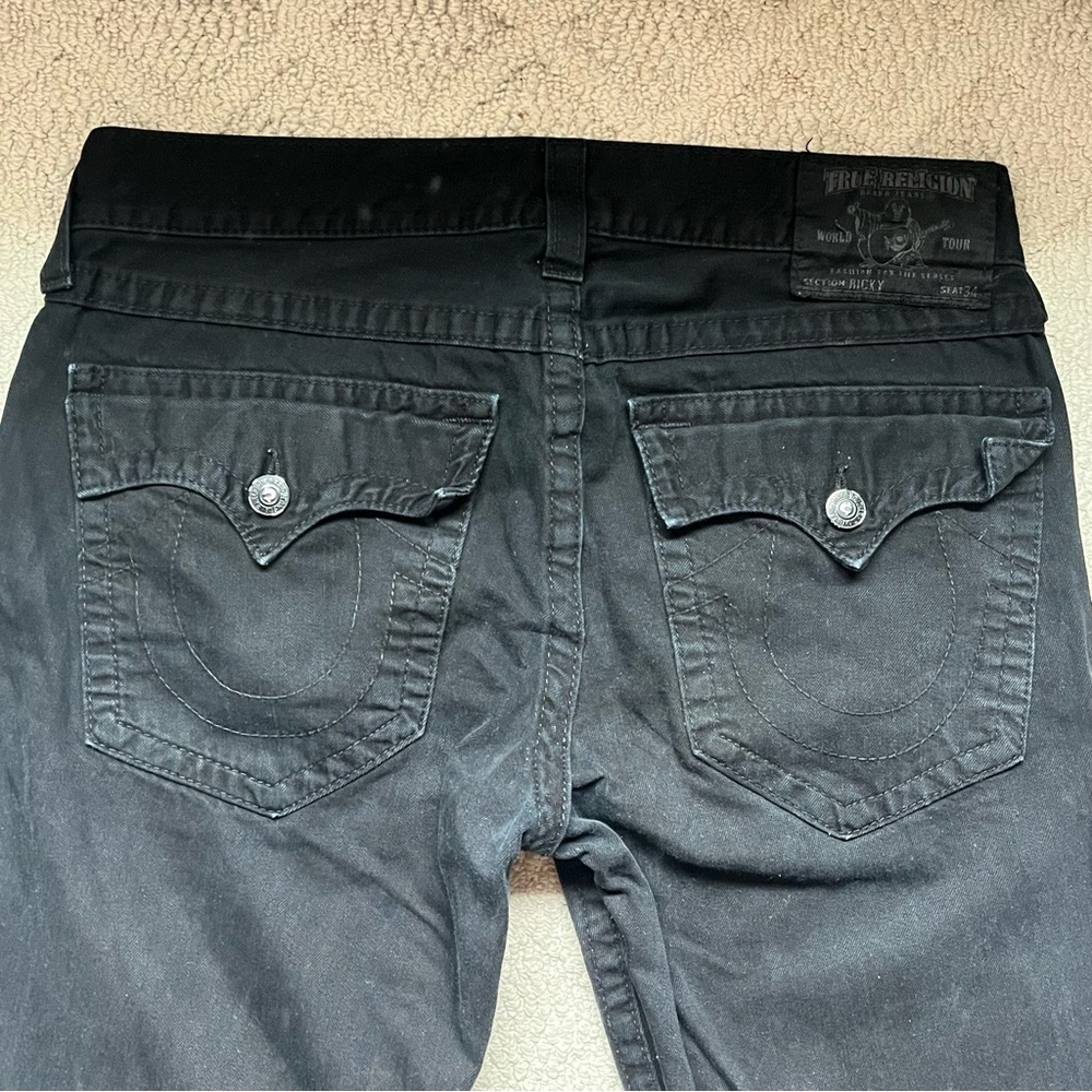True Religion Ricky Black Jeans
